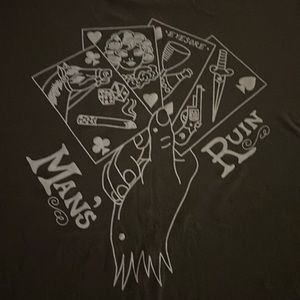 EYESORE MANS RUIN T shirt XL